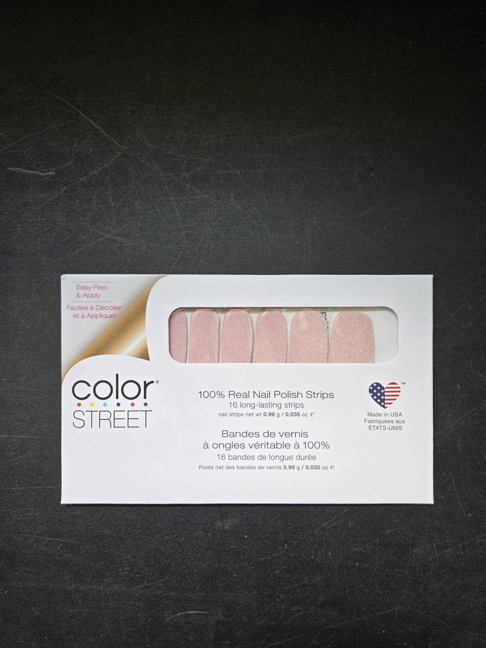 Color Street Nail Polish Strips Brand New Blushing In Flushing